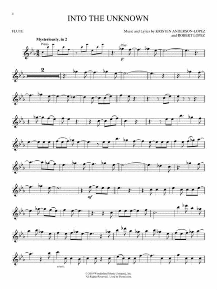 Frozen 2: Flute Play-Along image number null