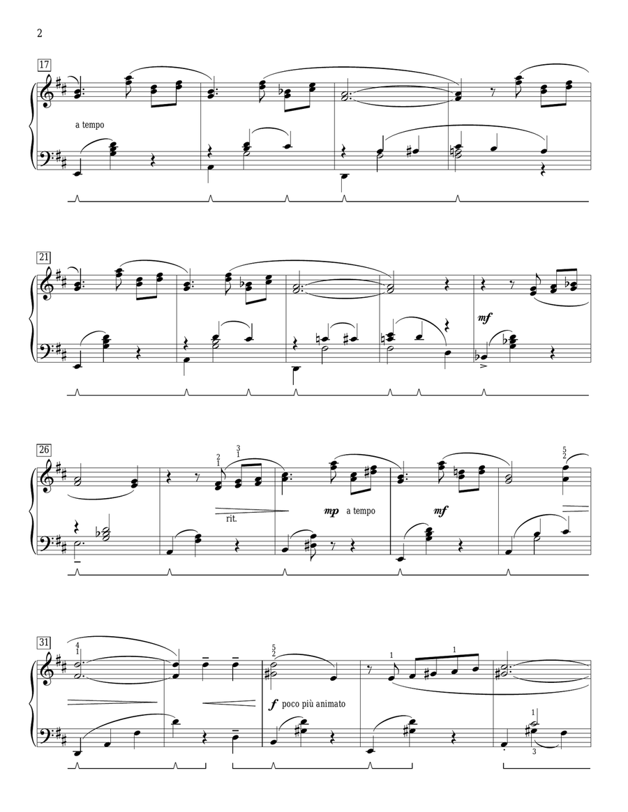 A Memory Of Vienna Piano Method scores gallery preview page 2