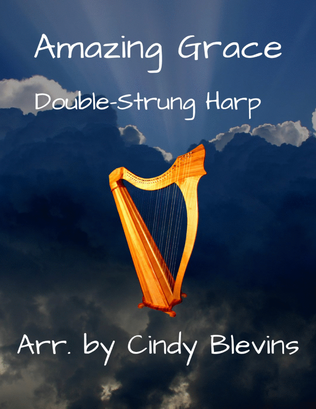 Book cover for Amazing Grace, for Double-Strung Harp