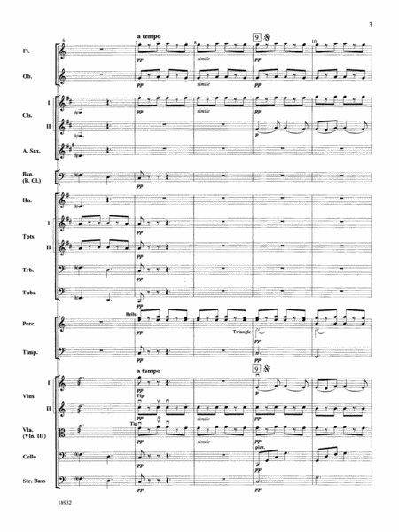 Barcarolle from "The Tales of Hoffman": Score