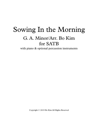 Book cover for Sowing In The Morning (Bringing In The Sheaves)