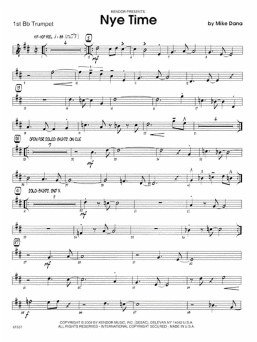 Nye Time Jazz Ensemble scores gallery preview page 2