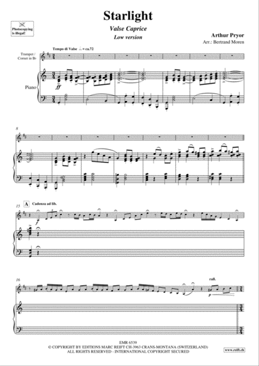 Starligth Starligth Cornet scores gallery preview page 3