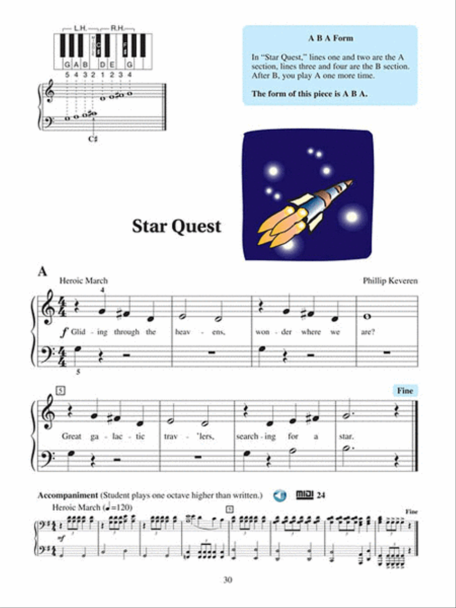 Piano Lessons Book 2 – Audio and MIDI Access Included Piano Method scores gallery preview page 4