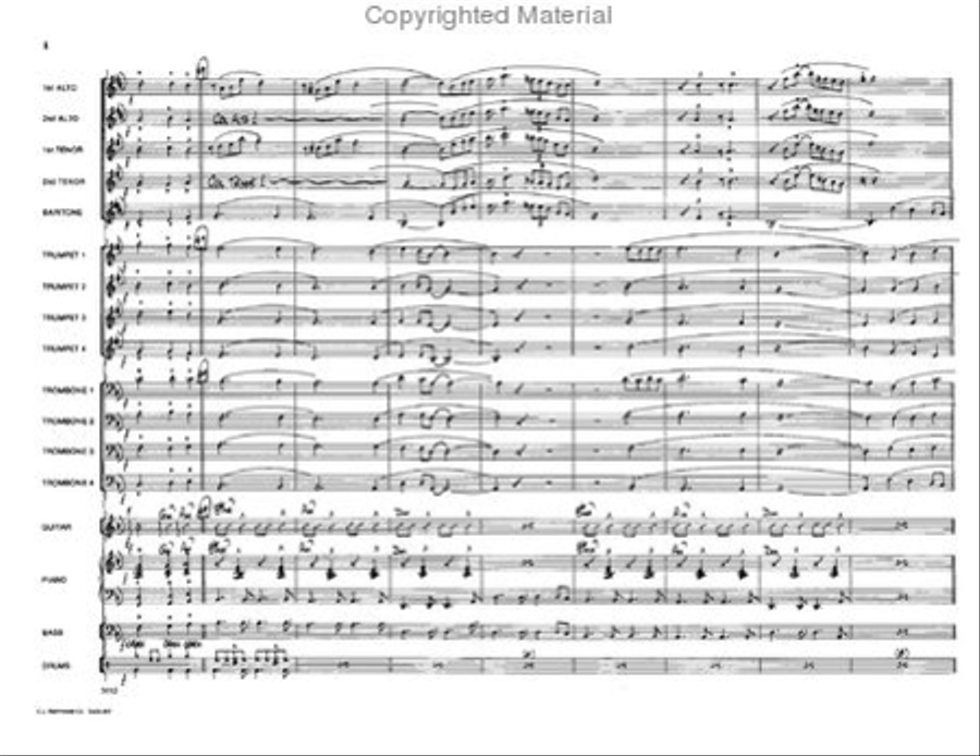 Alien Alien Jazz Ensemble scores gallery preview page 7