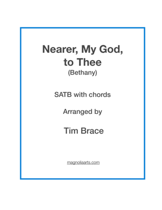 Nearer, My God, to Thee (SATB with chords)