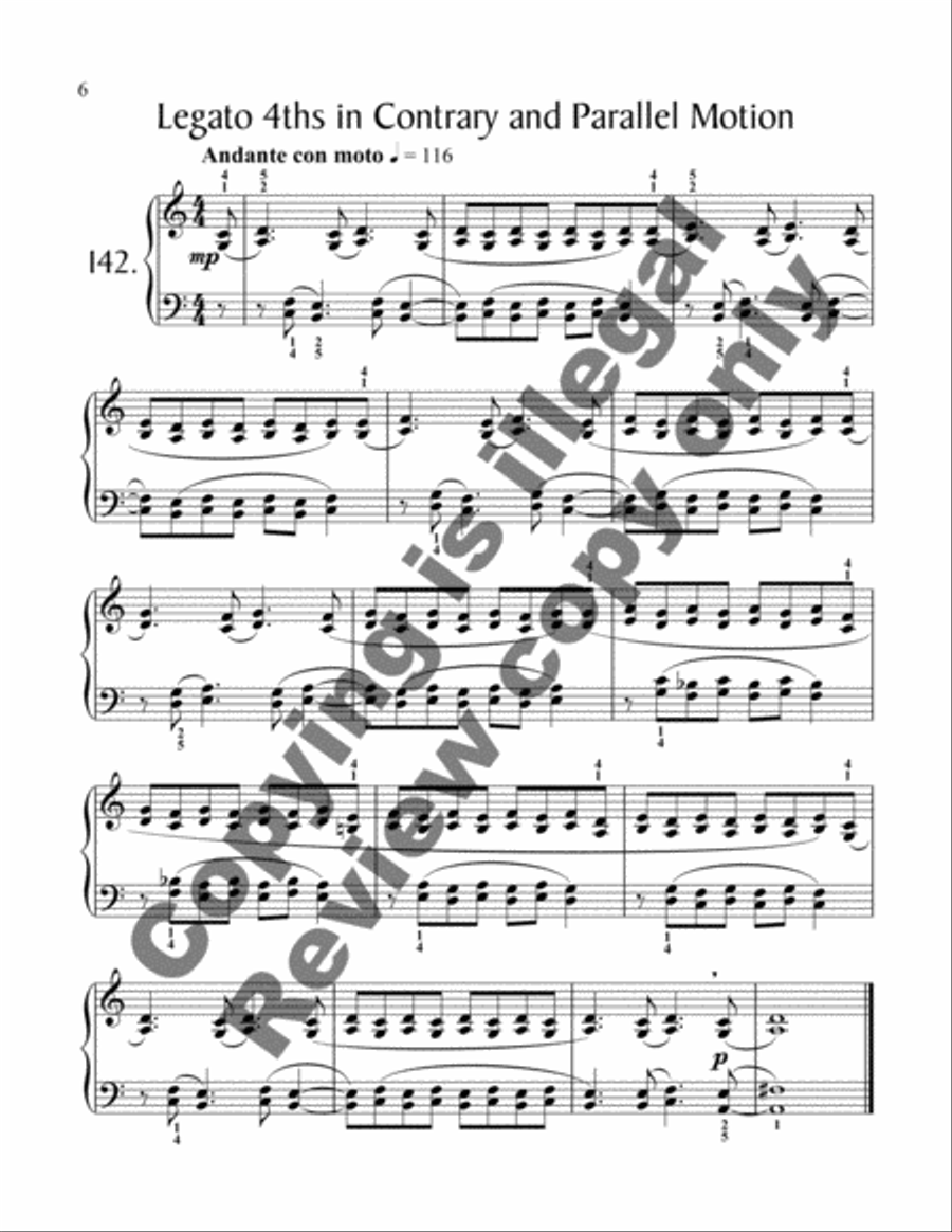175 Exertudes, Book 5: Advanced II Piano Method scores gallery preview page 9