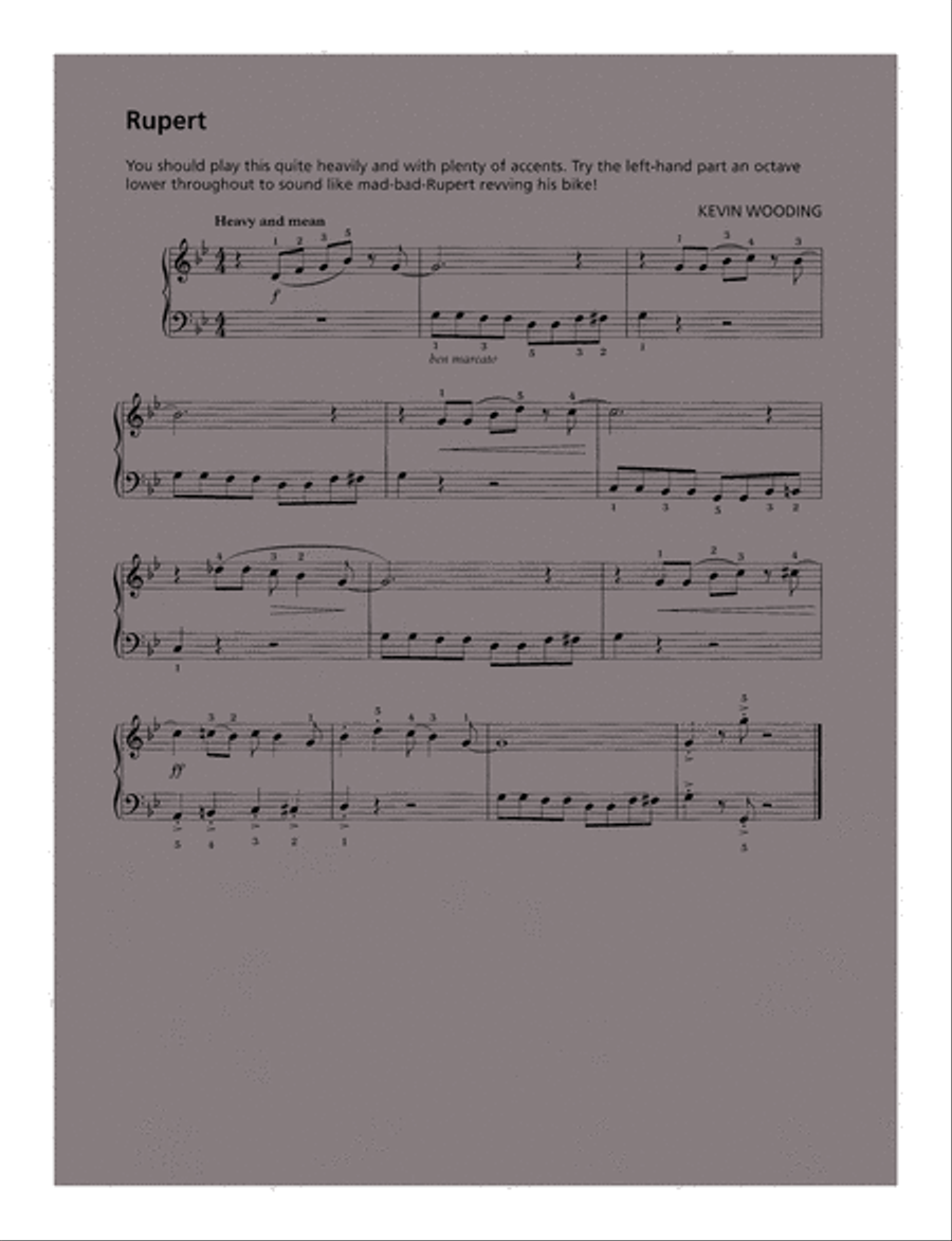 Spooky Piano Time Piano Method scores gallery preview page 3