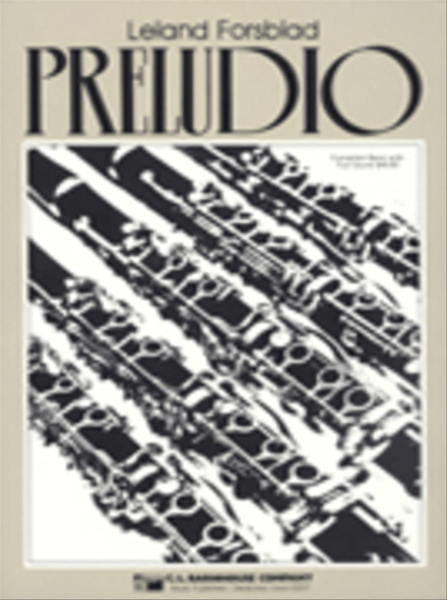 Preludio Concert Band scores gallery preview page 1