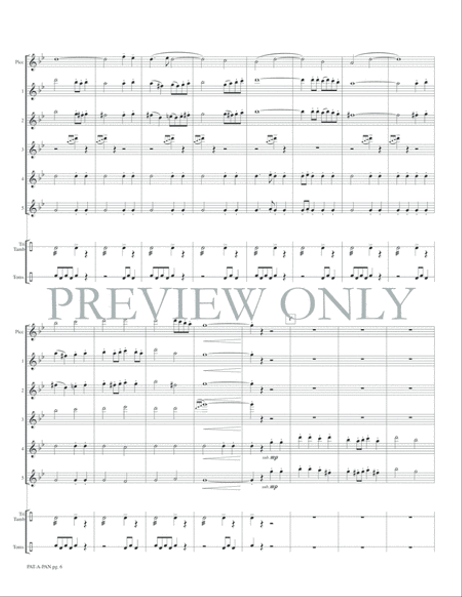 Pat-a-Pan Small Ensemble scores gallery preview page 8