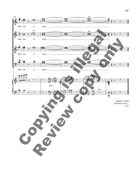 Magnificat (Piano/Vocal Score) image number null