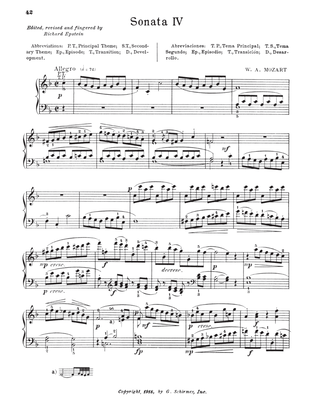 Book cover for Sonata In F Major, K. 533