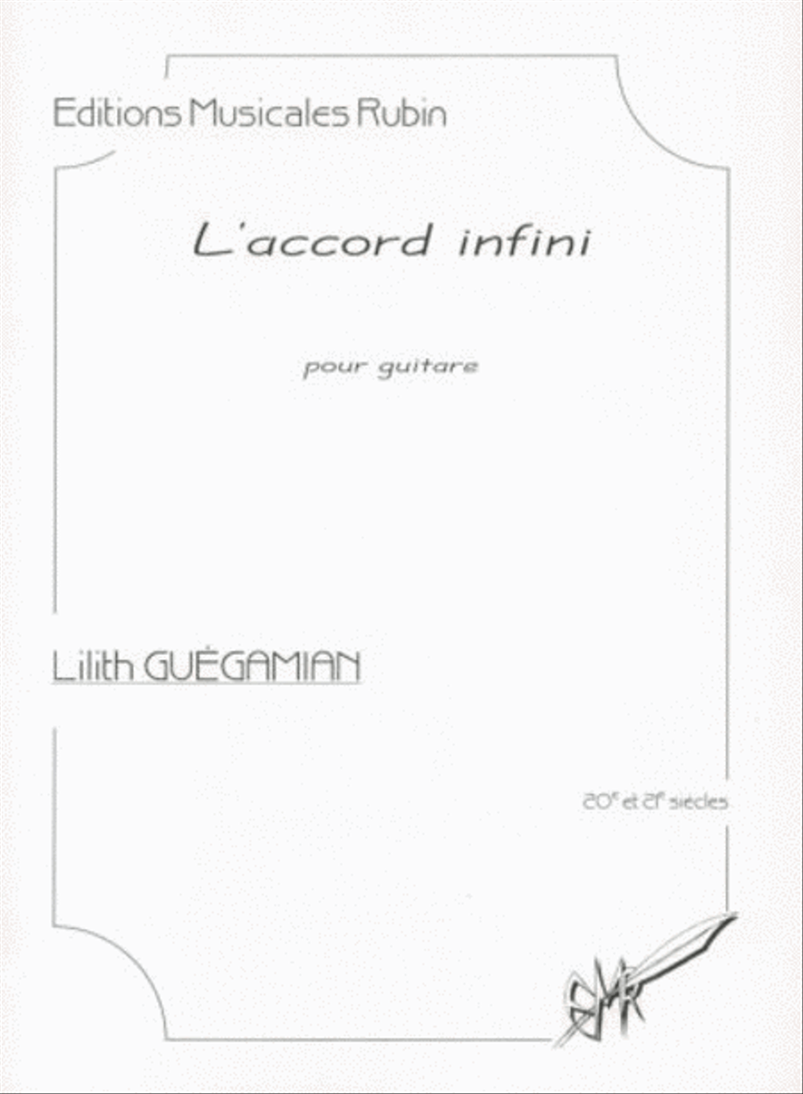 L'Accord infini pour guitare (avec tablature) Guitar Tablature scores gallery preview page 1