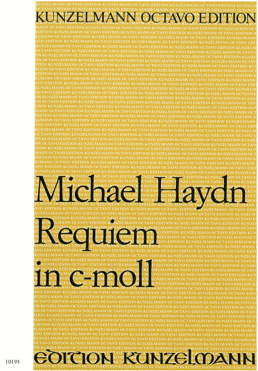 Requiem in C minor 4-Part scores gallery preview page 1