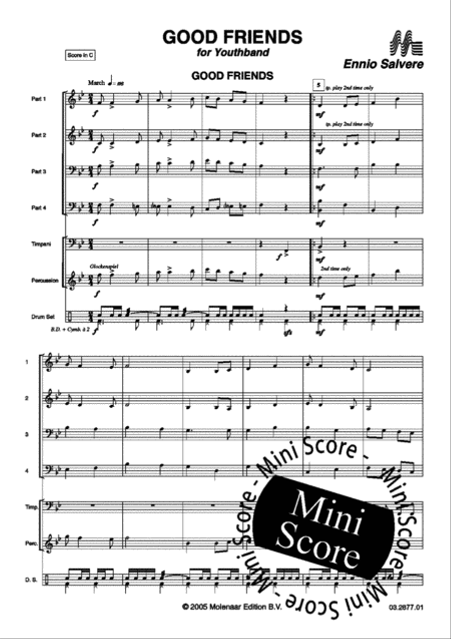 Good Friends Concert Band scores gallery preview page 5