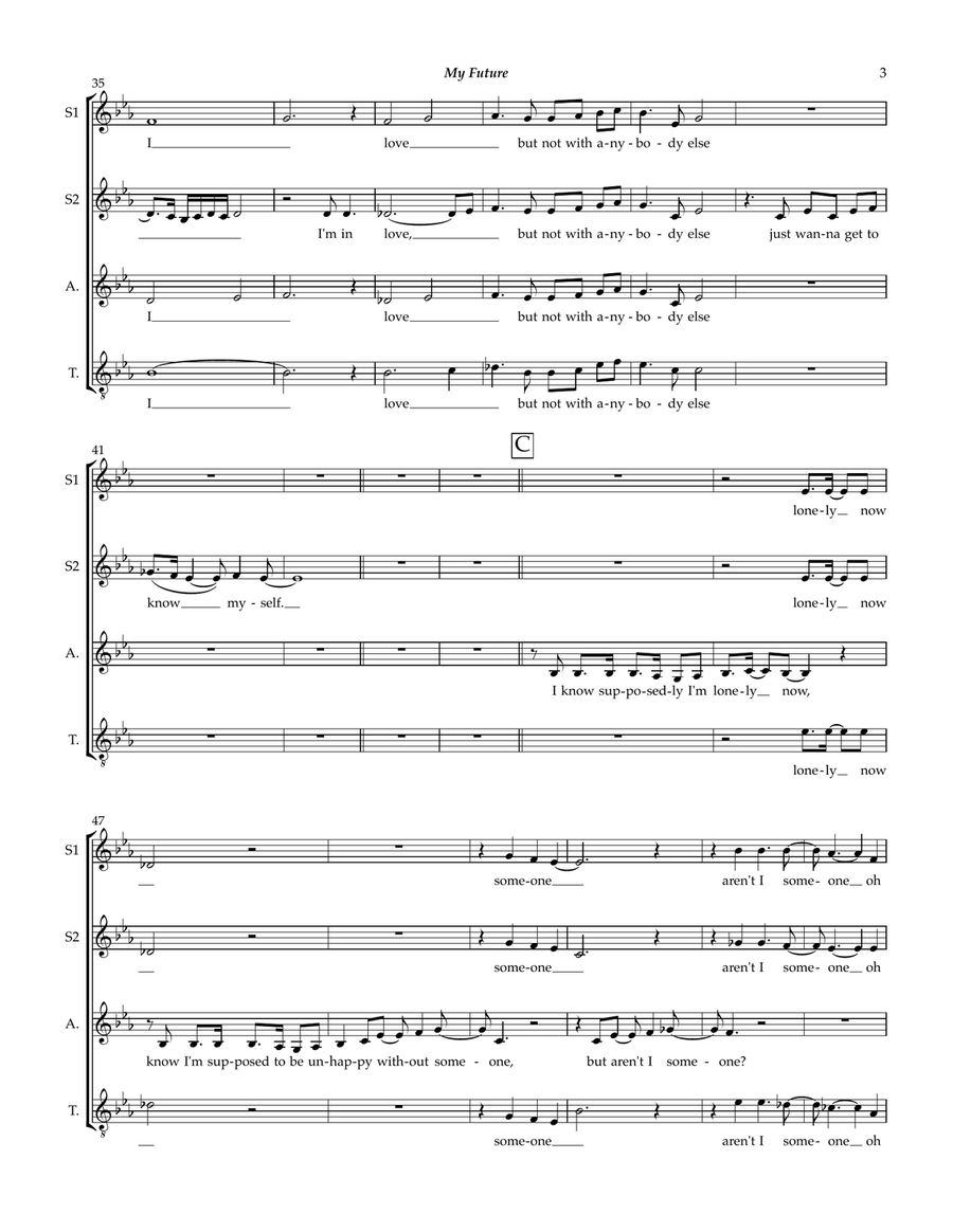 My Future 3-Part scores gallery preview page 3