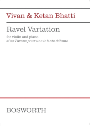 Book cover for Ravel Variation (after Pavane pour une infante defunte)