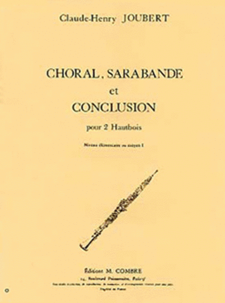 Choral sarabande et conclusion