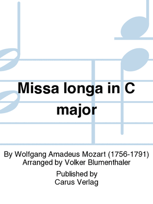 Missa longa in C major (Missa longa in C)