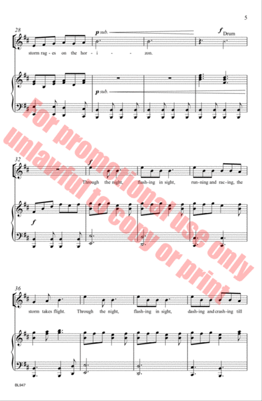 Storm Choir scores gallery preview page 6