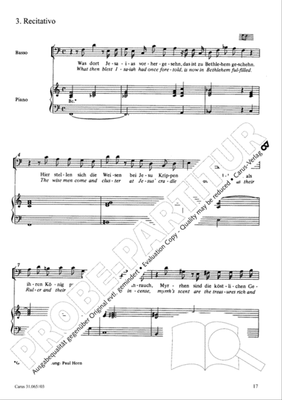 They all shall day come out from Sheba (Sie werden aus Saba alle kommen) TB scores gallery preview page 18