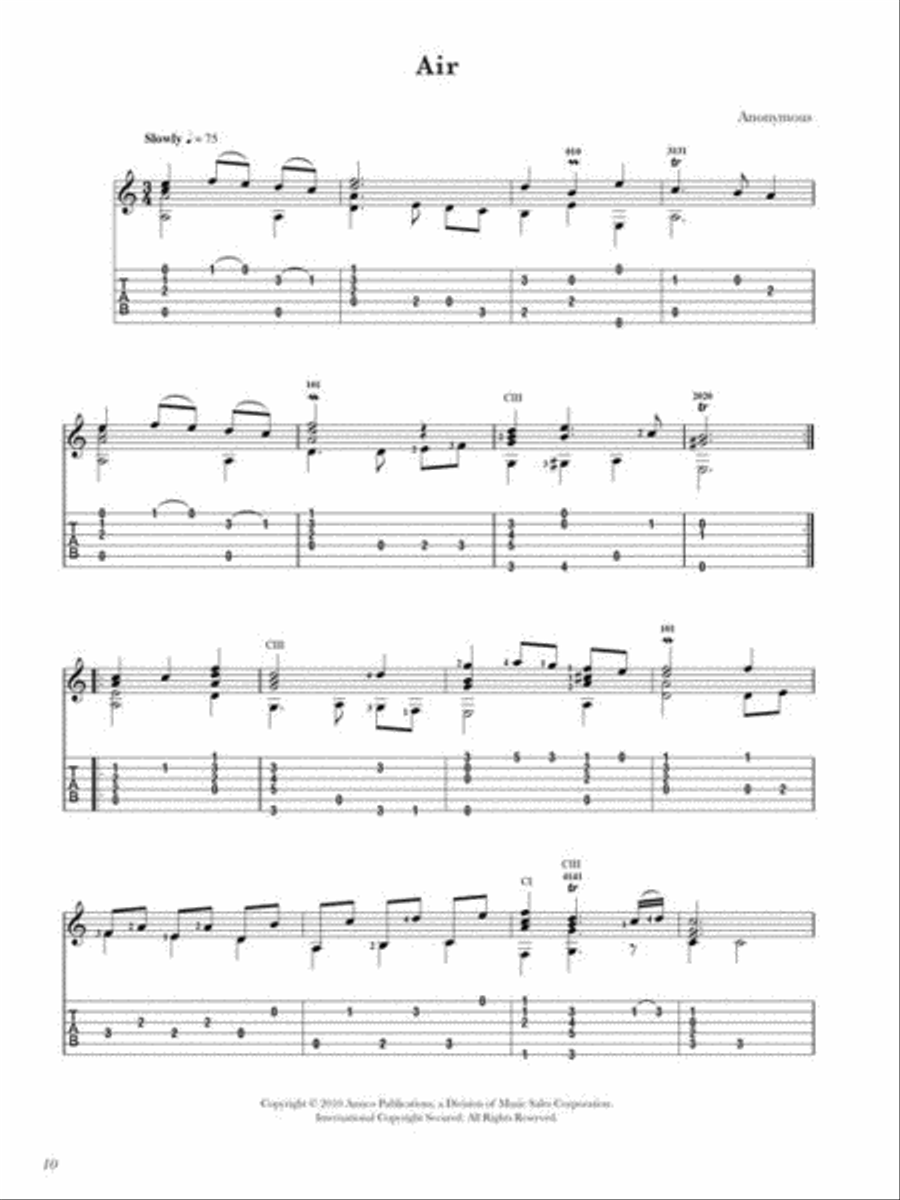 Easy baroque pieces for classical guitar deals