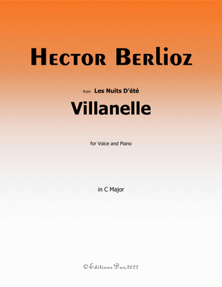 Villanelle, by Berlioz, in C Major