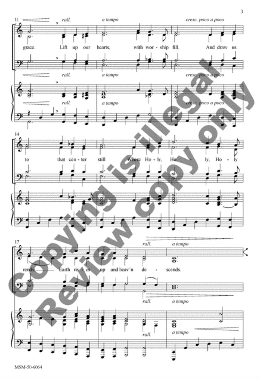 In Peace, in Peace, Through Christ the Door 4-Part scores gallery preview page 4