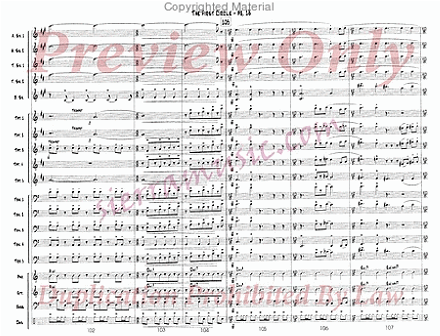 The First Circle Big Band scores gallery preview page 19