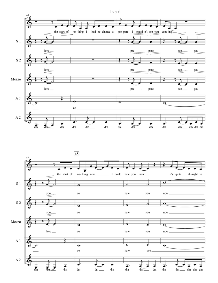Ivy SSA scores gallery preview page 6