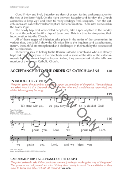 Ritual Song, Second Edition - Pew without Readings