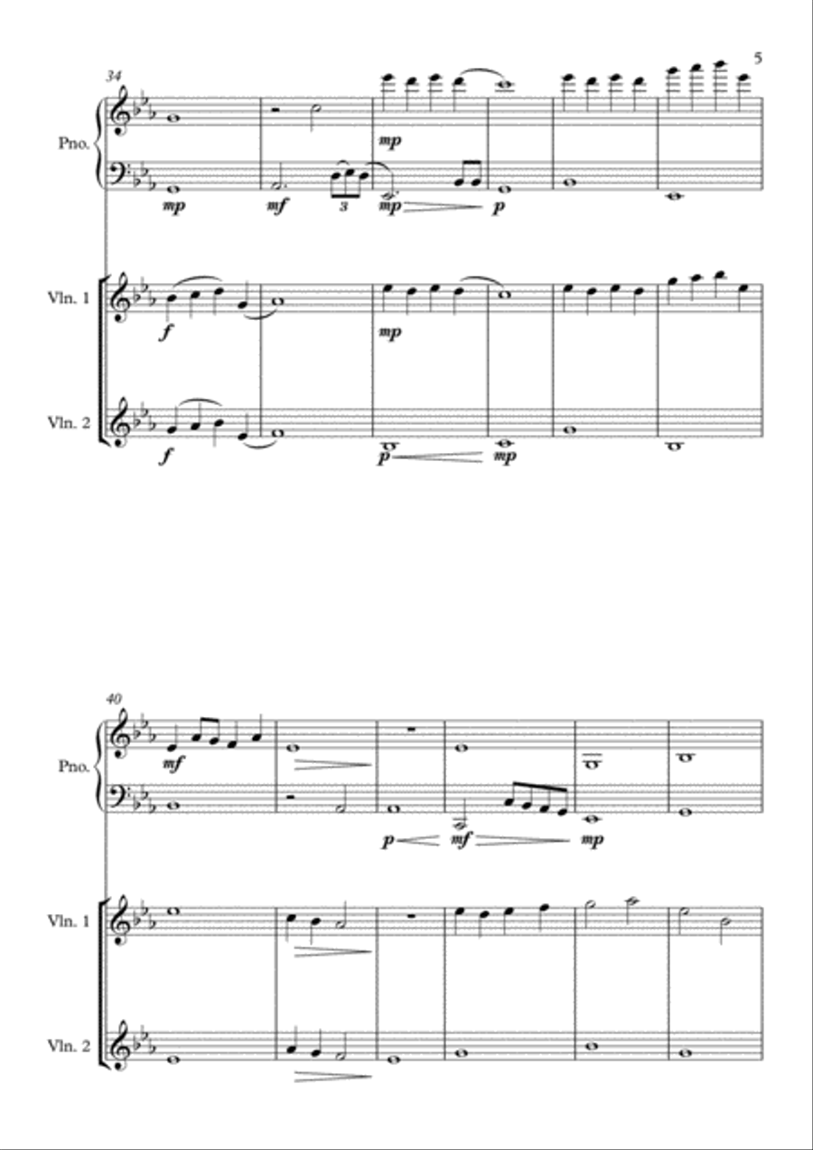 Time Ends Time Ends String Quartet scores gallery preview page 5