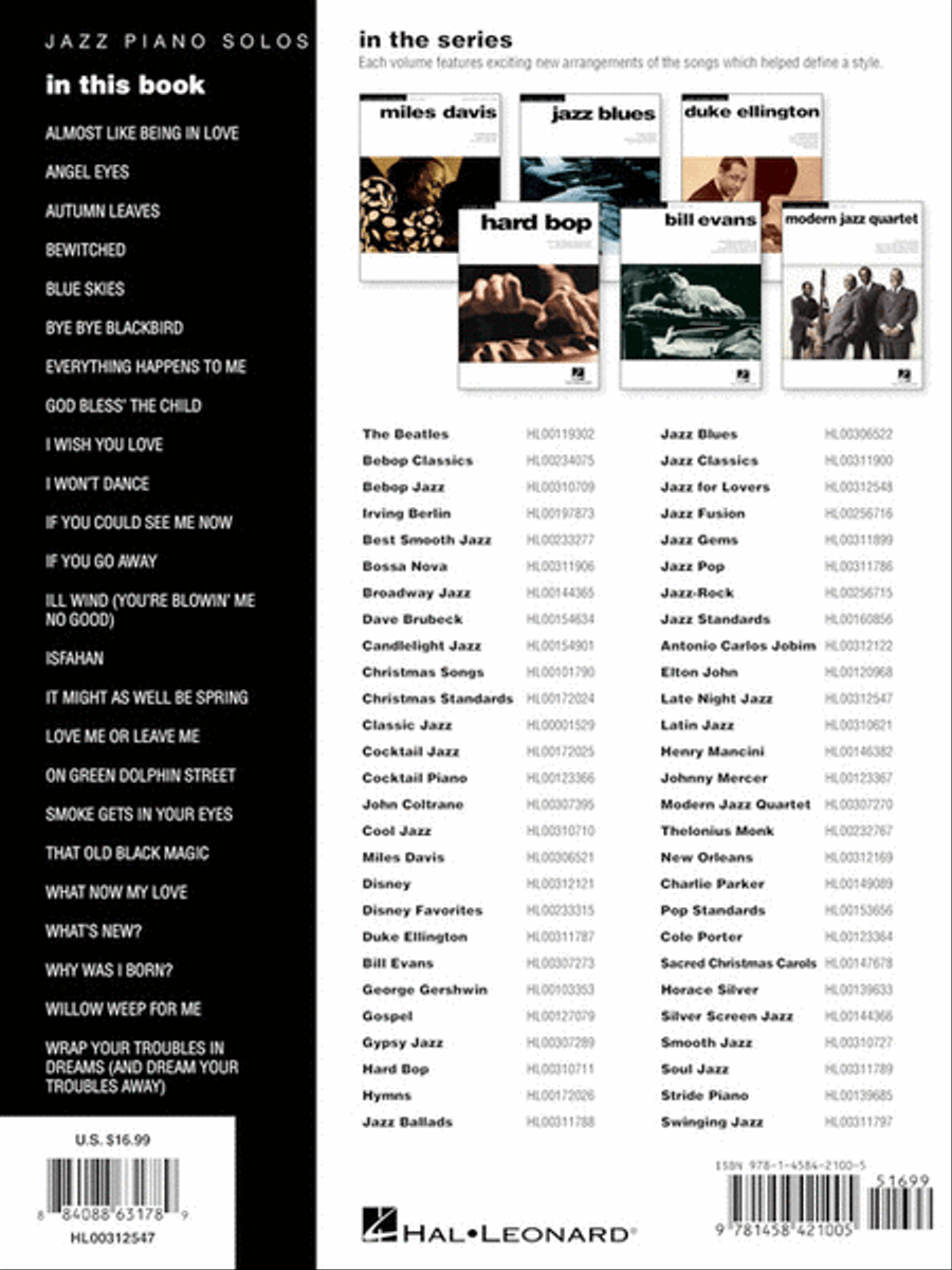 Late Night Jazz Piano Solo scores gallery preview page 7