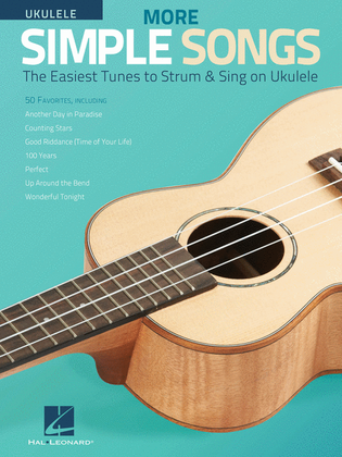 Book cover for More Simple Songs for Ukulele