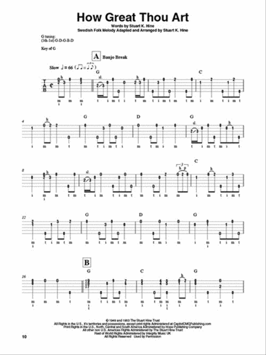 Bluegrass Gospel Bluegrass Gospel Acoustic Guitar scores gallery preview page 4