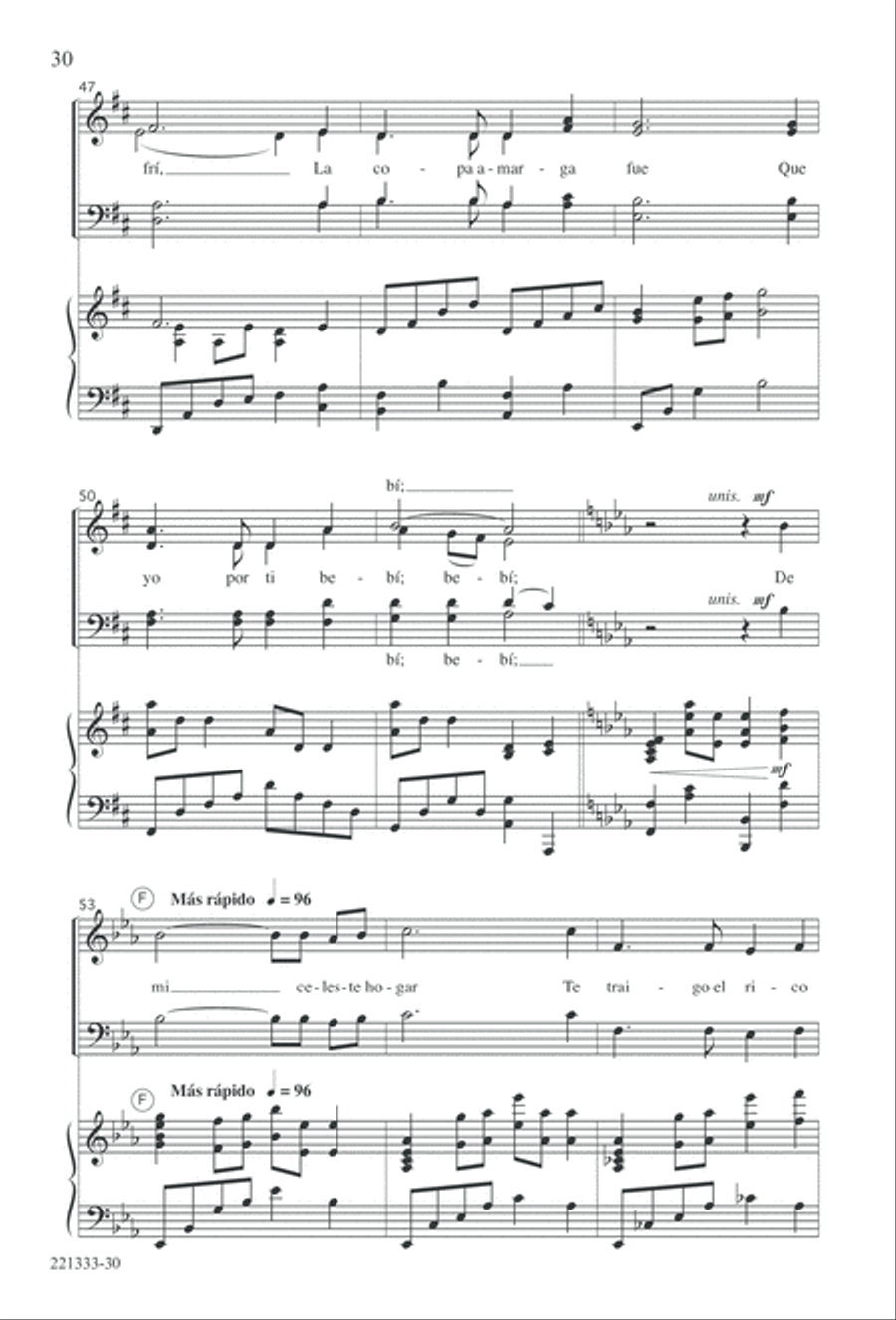 Siervos de Jesus Siervos de Jesus 4-Part scores gallery preview page 34