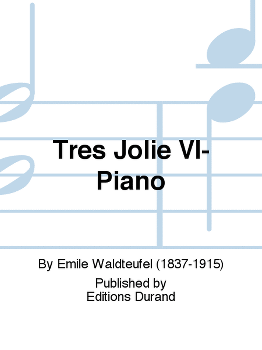 Tres Jolie Vl-Piano