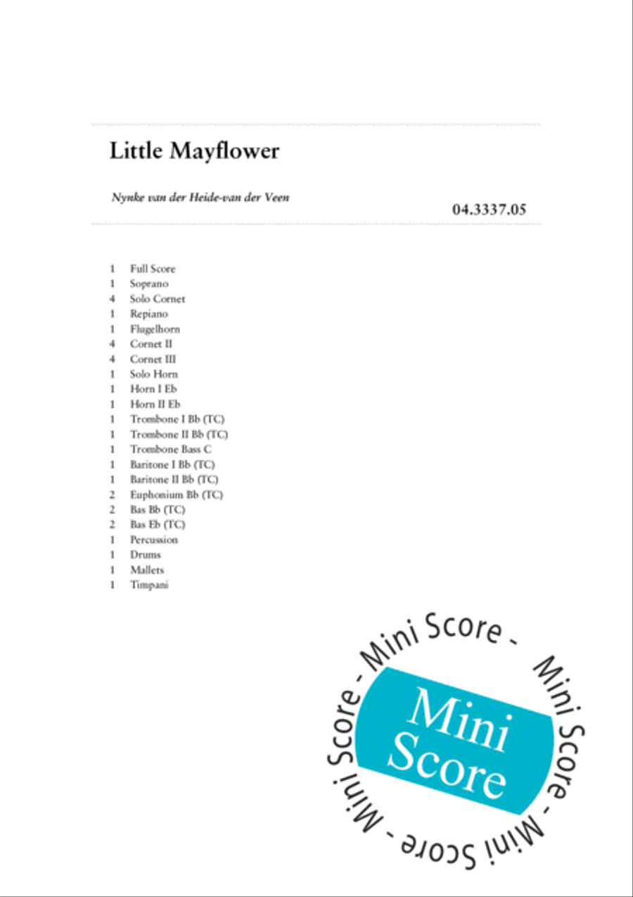Little Mayflower Little Mayflower Brass Band scores gallery preview page 4