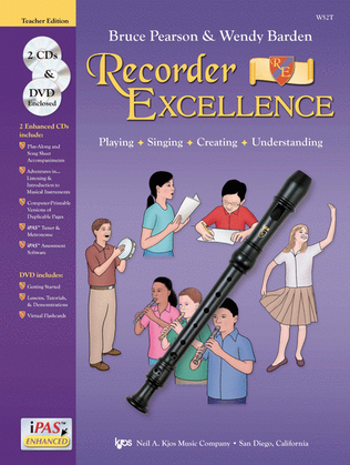 Book cover for Recorder Excellence Teacher Edition