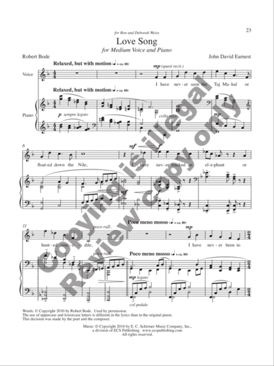 Songs of Sophistication Medium Voice scores gallery preview page 14