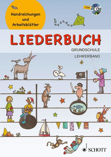Liederbuch Grundschule-lehrerband Teacher Book And Cdrom - German