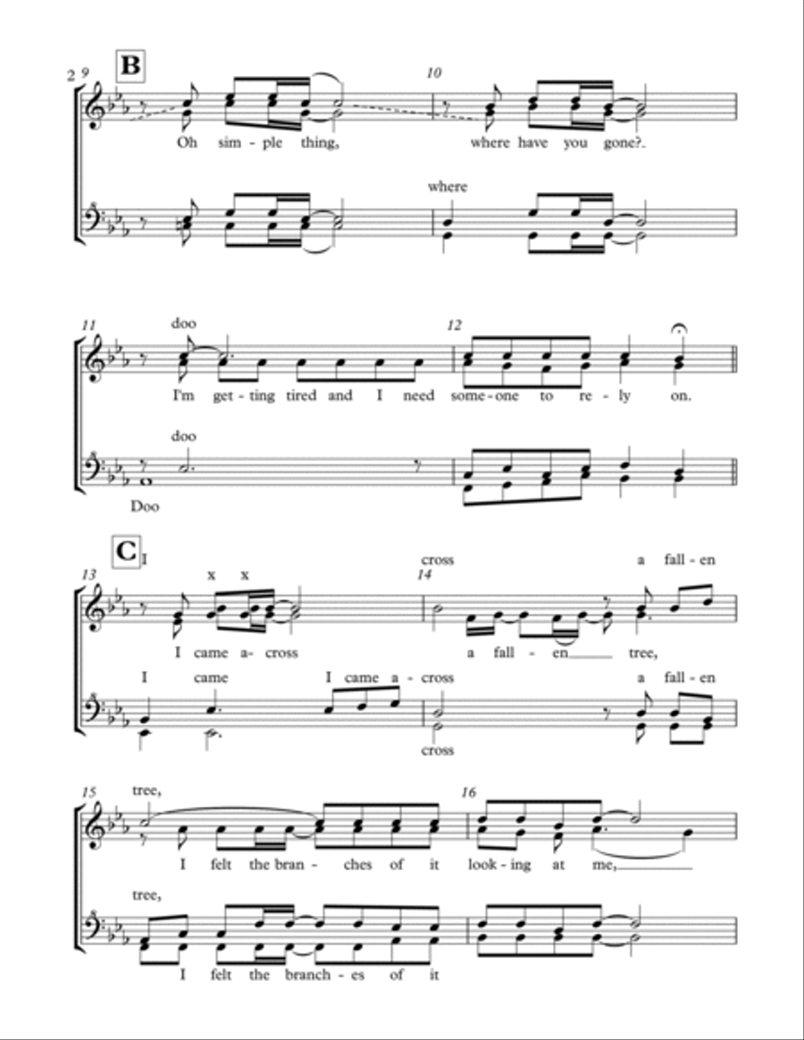 Somewhere Only We Know SSAA scores gallery preview page 2