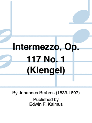 Intermezzo, Op. 117 No. 1 (Klengel)