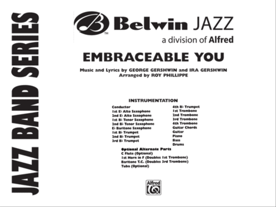 Embraceable You: Score Jazz Ensemble scores gallery preview page 1