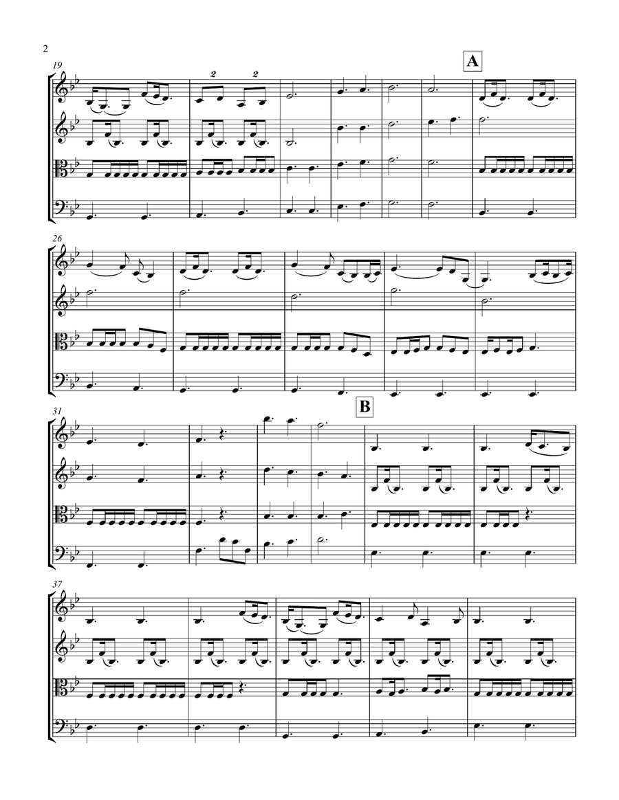 A Thousand Years String Quartet scores gallery preview page 2