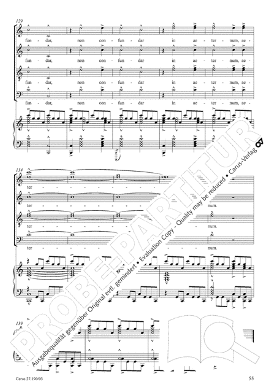 Te Deum 4-Part scores gallery preview page 56