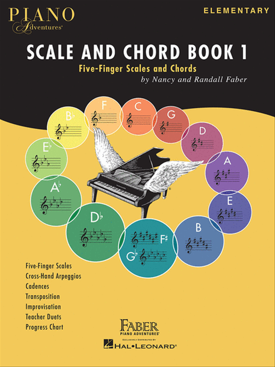 Piano Adventures Scale and Chord Book 1 Piano Method scores gallery preview page 1