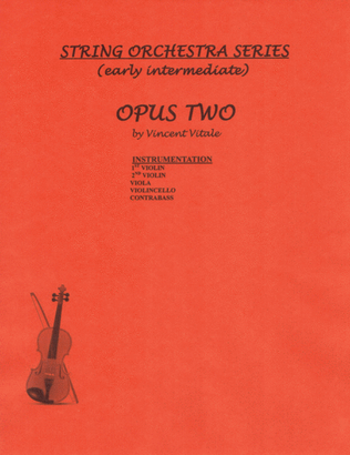 Book cover for OPUS TWO (early intermediate)