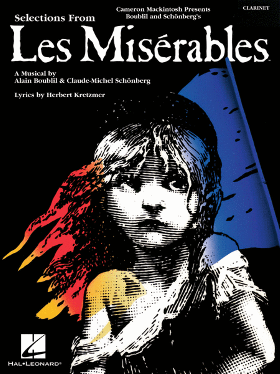 Les Misérables Clarinet Solo scores gallery preview page 1