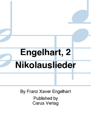 Book cover for Engelhart, 2 Nikolauslieder
